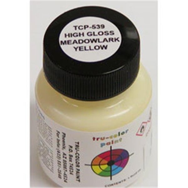 Tru-Color Paint Tru-Color Paint TCP539 1 oz High Gloss Meadowlark - Yellow TCP539